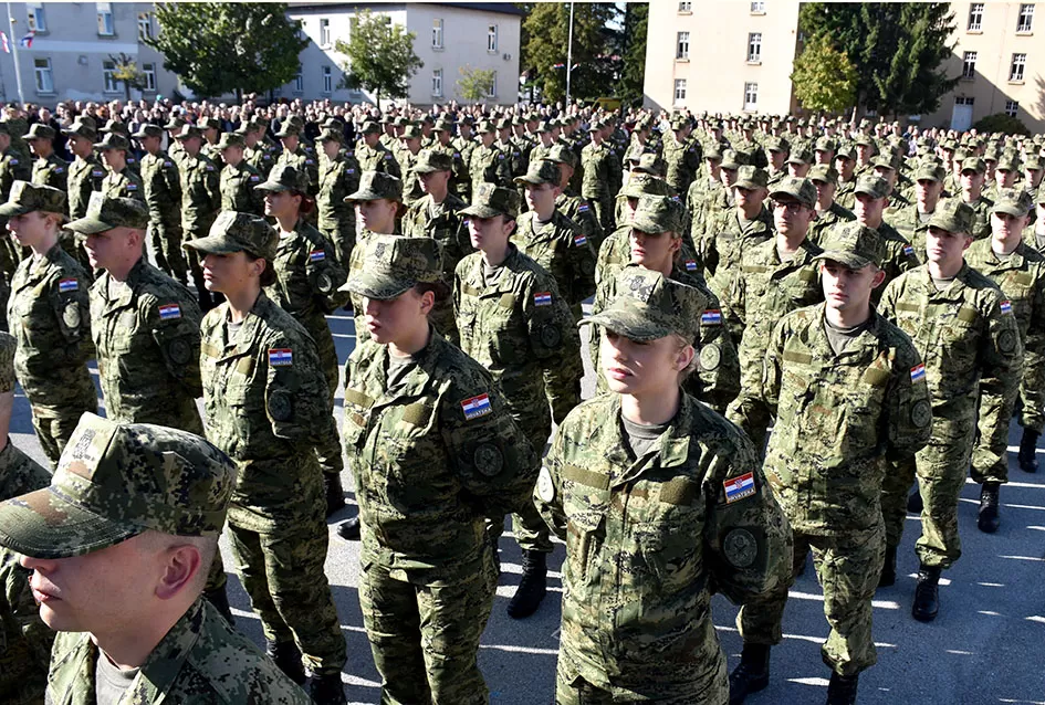 Prisegnuo je 47. naraštaj ročnika: „Hrvatska vojska nije samo oružana sila, mi smo jamac mira i sigurnosti hrvatskog naroda“