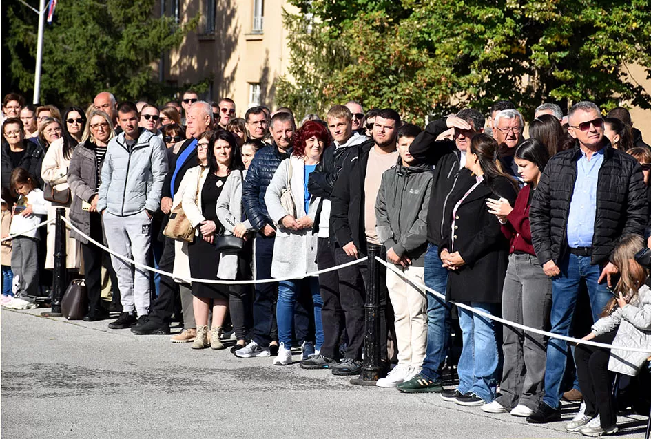 Prisegnuo je 47. naraštaj ročnika: „Hrvatska vojska nije samo oružana sila, mi smo jamac mira i sigurnosti hrvatskog naroda“