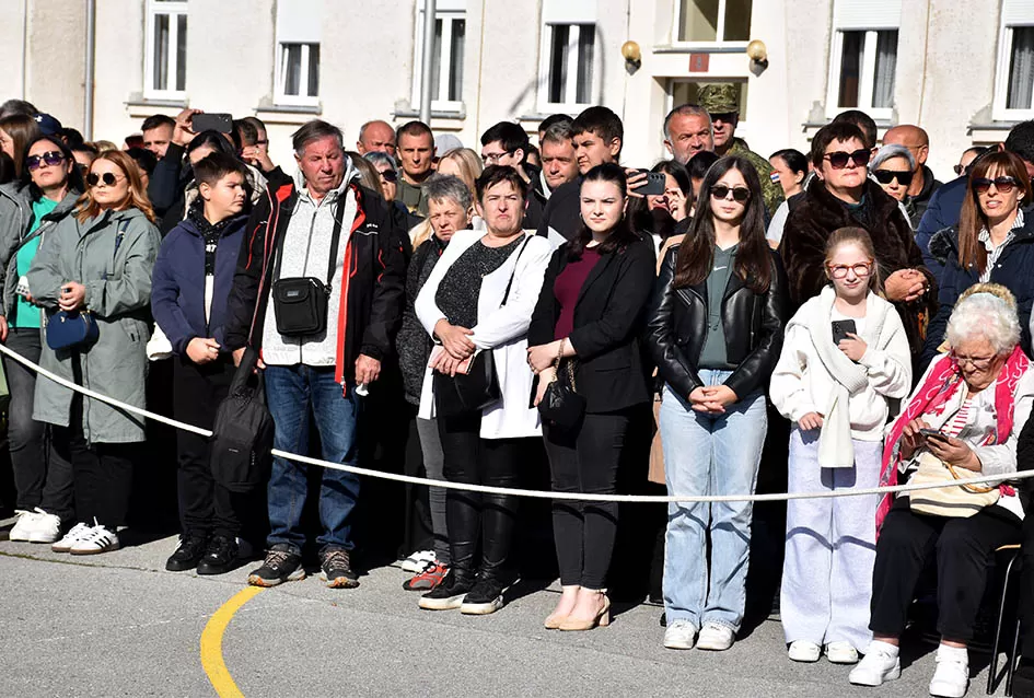Prisegnuo je 47. naraštaj ročnika: „Hrvatska vojska nije samo oružana sila, mi smo jamac mira i sigurnosti hrvatskog naroda“