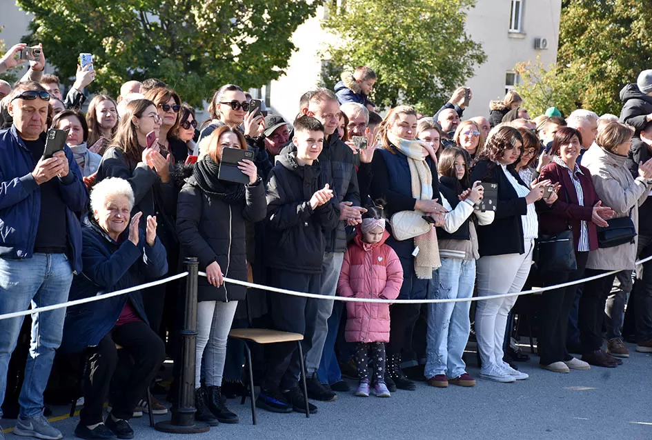Prisegnuo je 47. naraštaj ročnika: „Hrvatska vojska nije samo oružana sila, mi smo jamac mira i sigurnosti hrvatskog naroda“