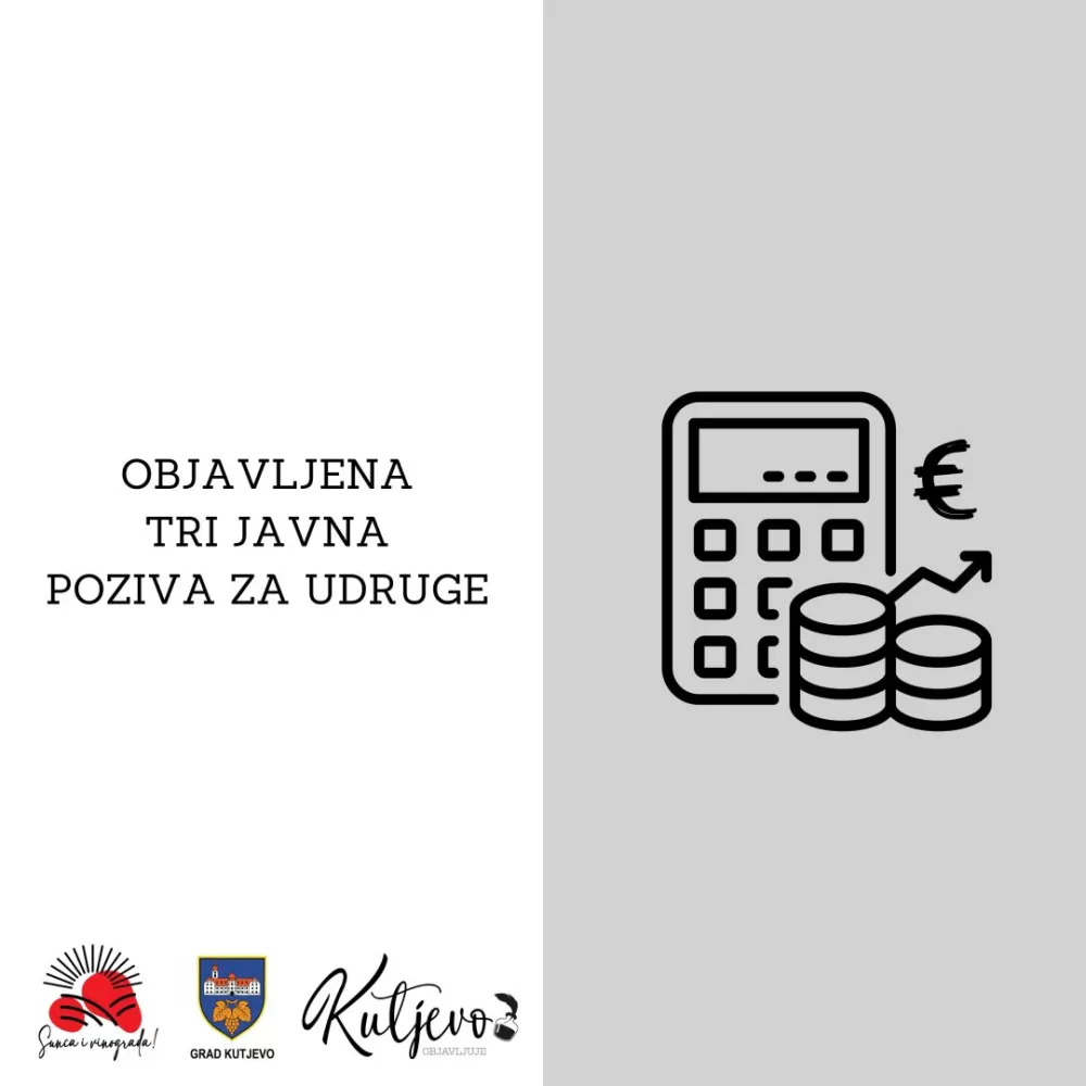 Požega.eu | GRAD KUTJEVO: Objavljena tri javna poziva za udruge