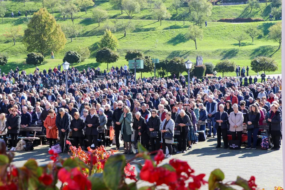 Hodočašće vjernika Požeške biskupije u Mariju Bistricu