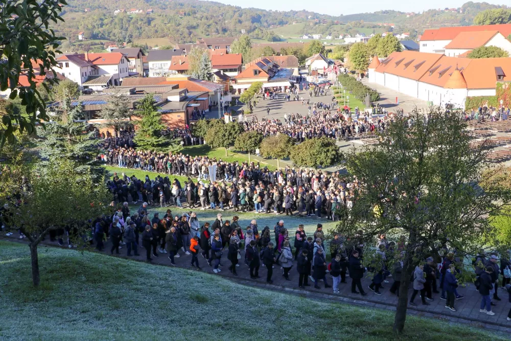 Hodočašće vjernika Požeške biskupije u Mariju Bistricu
