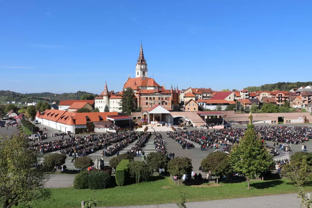 Hodočašće vjernika Požeške biskupije u Mariju Bistricu