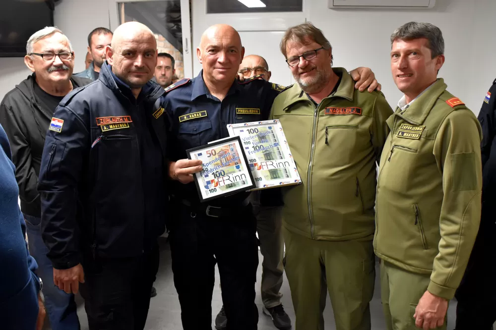 Austrijski vatrogasci doniraju još jedno vozilo Trenkovčanima