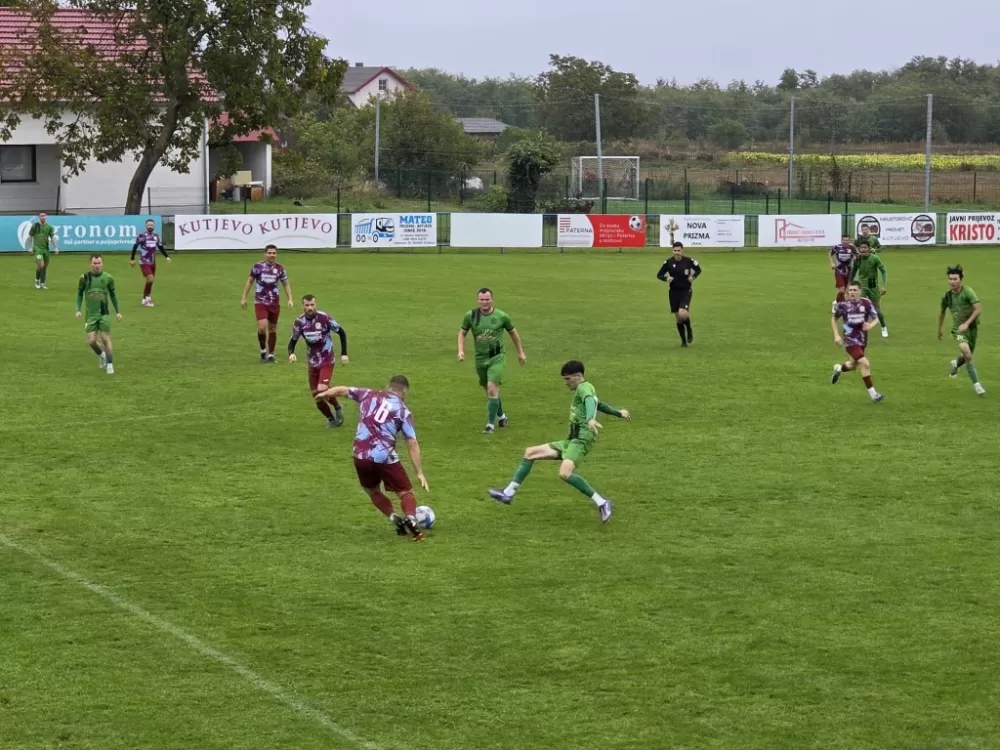 Dramatična završnica donijela pobjedu: NK Kutjevo - NK Vinogorac 3:2