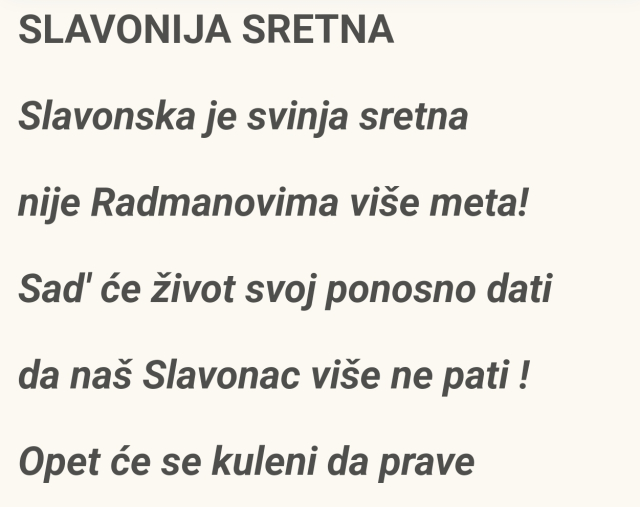 Požega.eu | AKTUALNI STIHOVI: Umirovljeni zagrebački sudac rodom Požežanin napisao pjesmu o kolinju nakon ukidanja zabrane