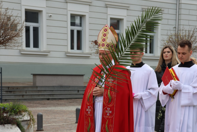 Požega.eu | (FOTO-VIDEO) CVJETNICA: Svečana procesija od požeške crkve sv. Lovre do katedrale i svečano euharistijsko slavlje