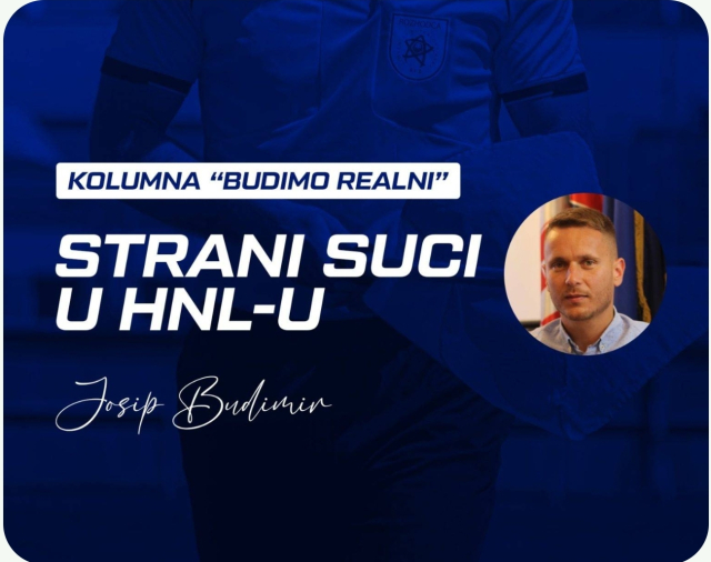 Požega.eu | BUDIMO REALNI-Josip Budimir:  Strani suci u HNL-u?