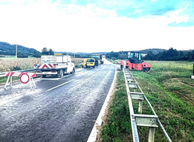 Požega.eu | Krenulo s reciklažom na državnoj cesti D525: “Prometovanje dopušteno samo osobnim automobilima stanovnika i hitnih službi“