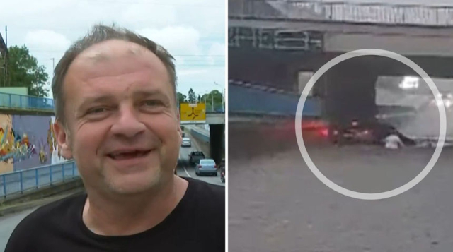 SB Online | Ovo je heroj koji je iz potopljenog automobila spasio čovjeka: ʼFlop - tone, pa izroni. Kʼo amfibija!ʼʼ