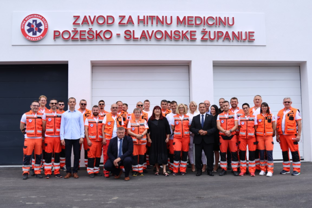 Požega.eu | Svečano otvorena nova zgrada Zavoda za hitnu medicinu Požeško-slavonske županije: „Preseljenjem na ovu lokaciju ʼkupiliʼ smo vrijeme za hitne pacijente“