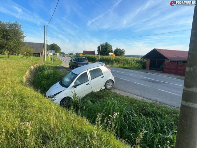 SB Online | Vozač automobila sletio s kolnika i teško se ozlijedio