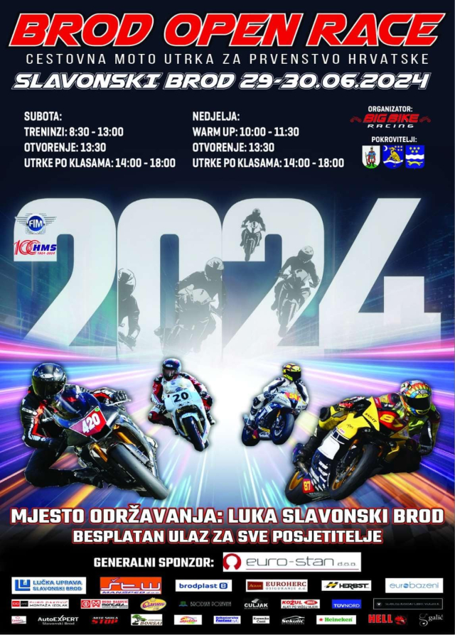 SB Online | BROD OPEN RACE 2024. - nova adrenalinska uzbuđenja ovog vikenda u Slavonskom Brodu