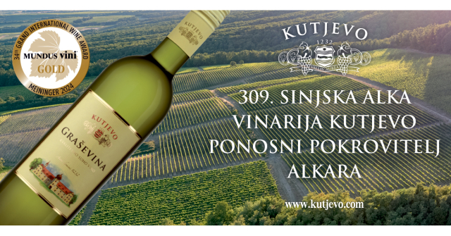 Požega.eu | Vinarija KUTJEVO ponosni sponzor 309. Sinjske alke