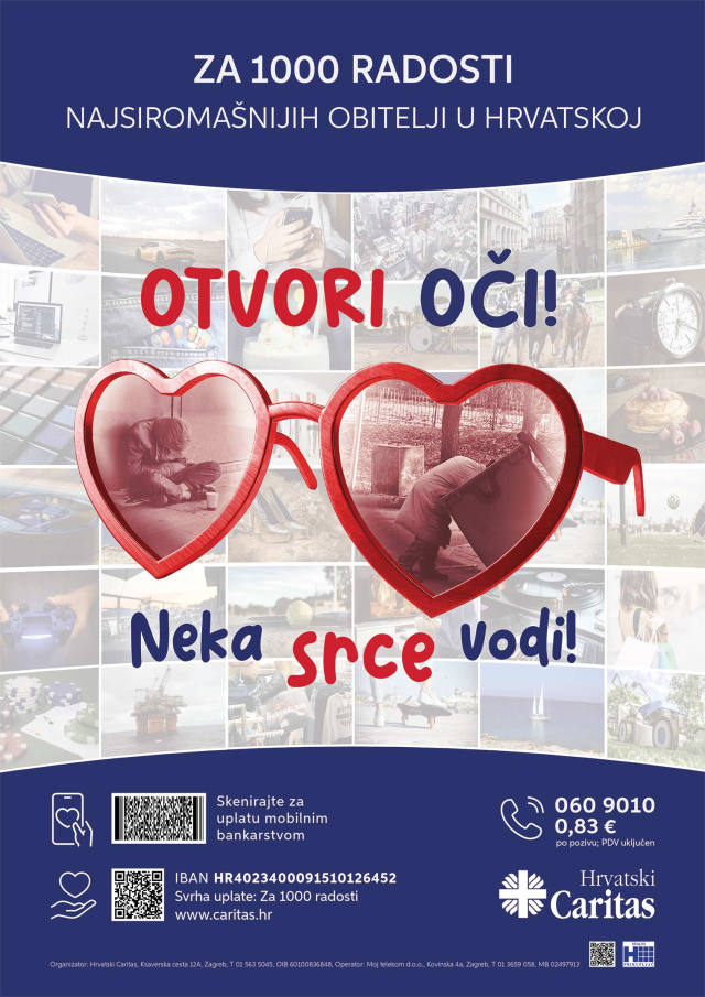 SB Online | Najavljena velika nova akcija Caritasa – Otvori oči! Neka srce vodi!