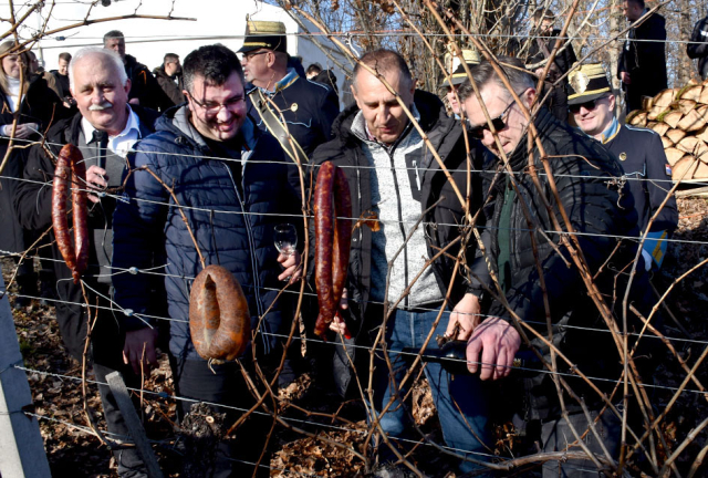 Požega.eu | Na Starcu obilježili Vincelovo uz blagoslov vinove loze, pjesmu i druženje 