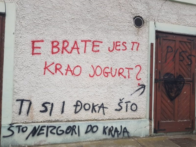 SB Online | Grafitima išarali kolodvor