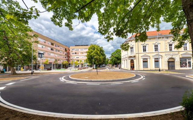 SB Online | Pušten u promet novoizgrađeni kružni tok u središtu grada
