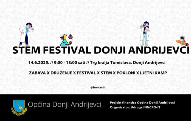 SB Online | (NAJAVA) STEM festival u Donjim Andrijevcima