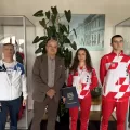 Iz Poreča s medaljom: Gradonačelnik ugostio Andreu Brezovac