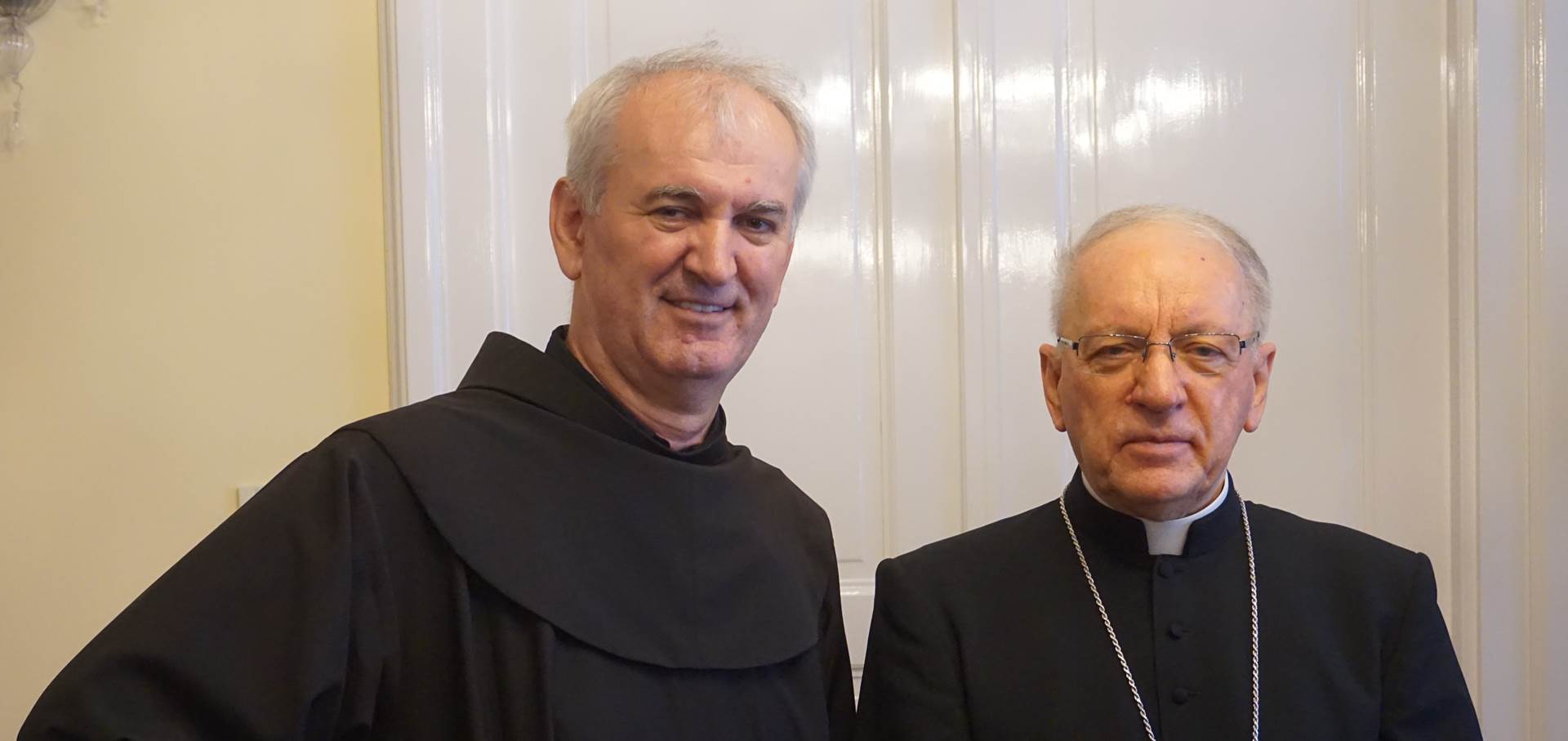 Požega.eu | Biskup Škvorčević primio novog provincijala Hercegovačke franjevačke provincije