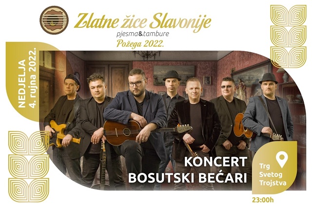 Požega.eu | Bosutski bećari s nama slave 40 godina koncertom u Požegi