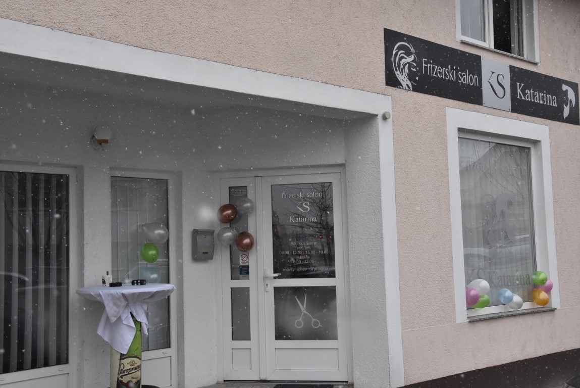 Požega.eu | Povratnica iz Njemačke otvorila frizerski salon na početku ulice Pavla Radića /FOTO/