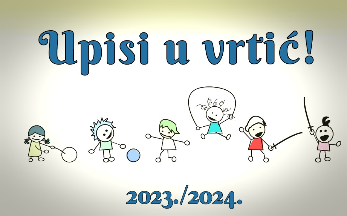 Požega.eu | Javna objava upisa djece u programe predškolskog odgoja i obrazovanja za pedagošku godinu 2023./2024. na području grada Požege