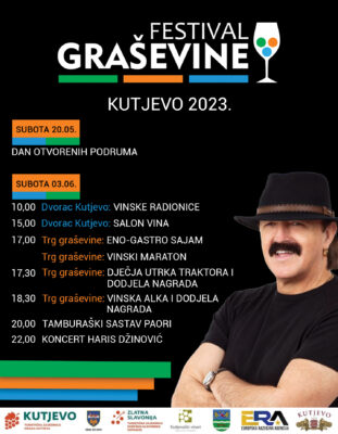 Požega.eu | Ne propustite veliki koncert Harisa Džinovića u Kutjevu: Subota, 3.lipnja u 20 sati