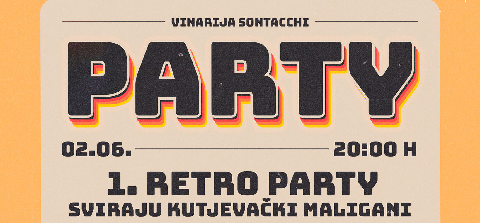 Požega.eu | [NAJAVA] Početak Kulturnog ljeta u Kutjevu – Retro party u Vinariji Sontacchi